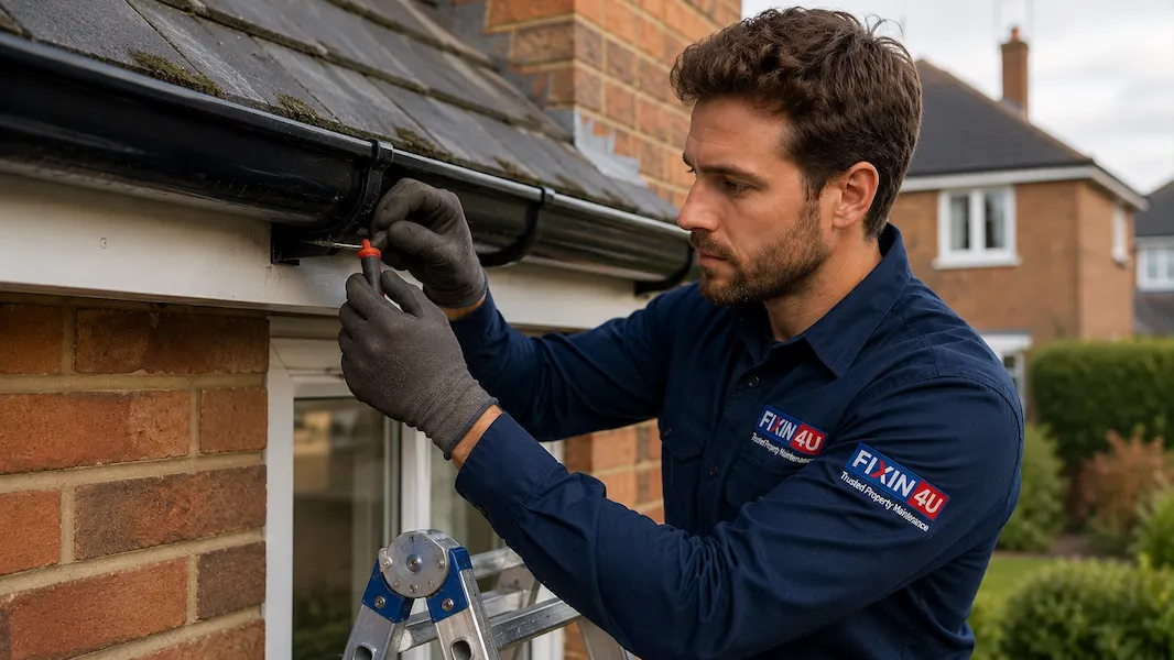 Fixin4u minor gutter repairs and maintenance service in London
